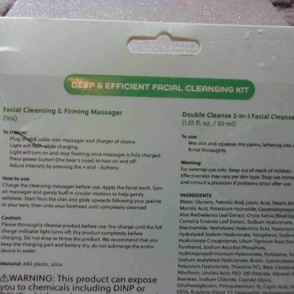 M-55 NEW IN BOX THE CREME SHOP BEARY, MERRY CLEANSING KIT SET - Picture 6 of 9